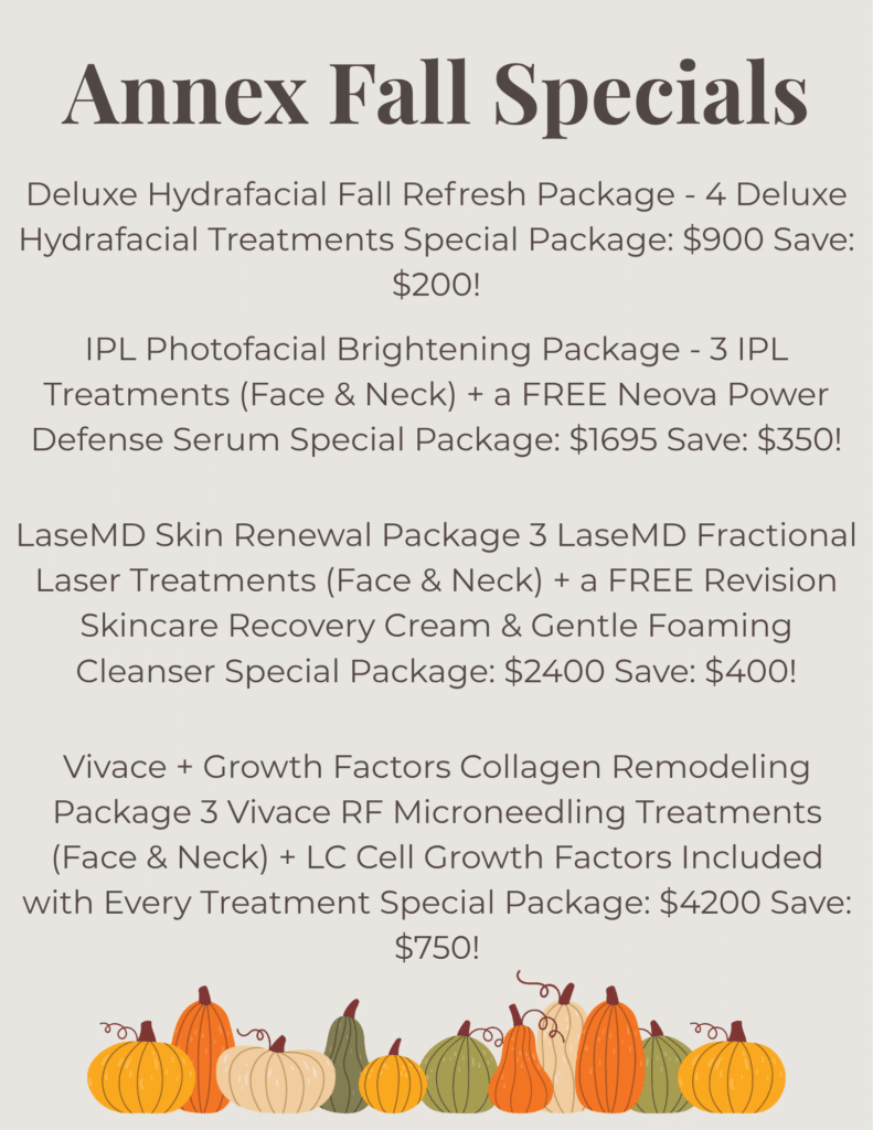 Annex Fall Specials Real Estate Flyer